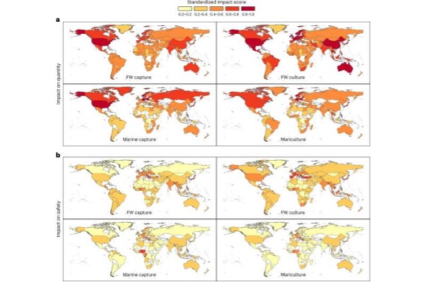 Global Aquatic Food Production Highly Vulnerable to Environmental Change Study Finds Global Aquatic Food Production Highly Vulnerable to Environmental Change Study Finds
