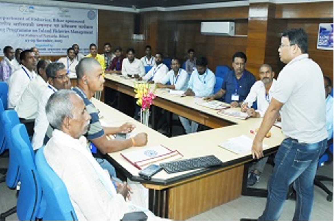 ICAR CIFRI Empowers Fish Farmers in Bihar Through Inland Fisheries Management Program ICAR CIFRI Empowers Fish Farmers in Bihar Through Inland Fisheries Management Program