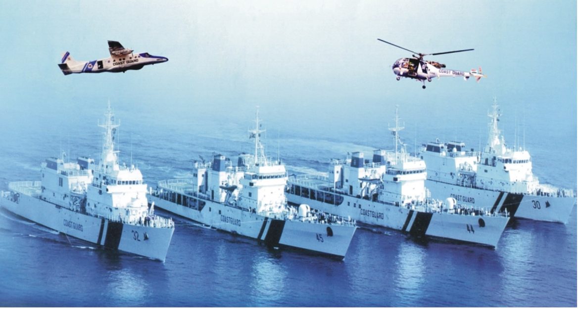 Indian Coast Guard Rescues 12 Fishermen from Drowning Near Kerala Coast Indian Coast Guard Rescues 12 Fishermen from Drowning Near Kerala Coast