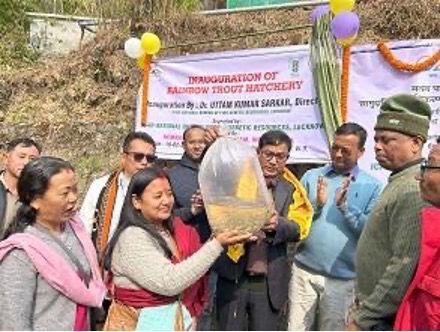 ICAR NBFGR and Hemnagar Sundarban Dream Collaborate to Empower Fish Farmers in Darjeeling with Trout Hatchery Initiative ICAR NBFGR and Hemnagar Sundarban Dream Collaborate to Empower Fish Farmers in Darjeeling with Trout Hatchery Initiative