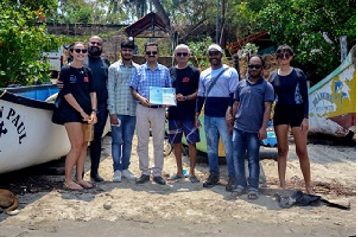 ICAR CCARI and Coastal Impact Join Forces for Beach Cleaning Drive in Goa ICAR CCARI and Coastal Impact Join Forces for Beach Cleaning Drive in Goa