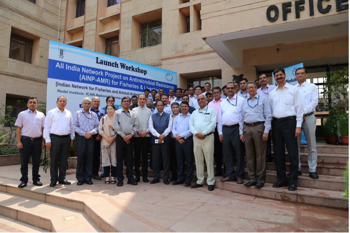 national workshop on antimicrobial resistance in fisheries and livestock launched in new delhi national workshop on antimicrobial resistance in fisheries and livestock launched in new delhi