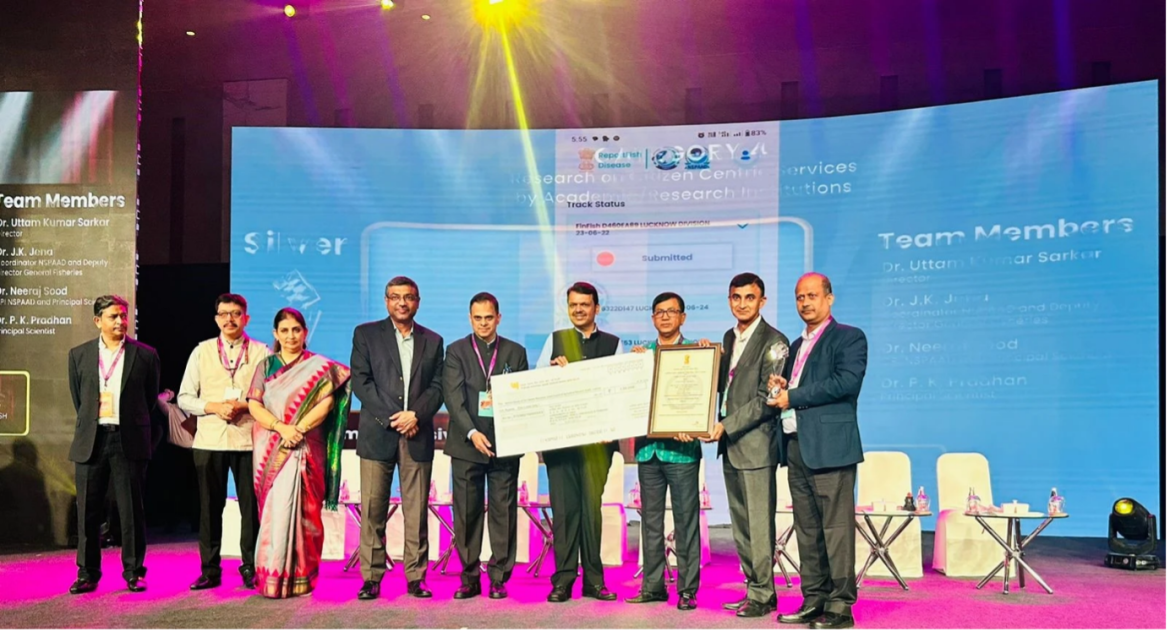 ICAR NBFGR Receives National Award for e Governance ICAR NBFGR Receives National Award for e Governance