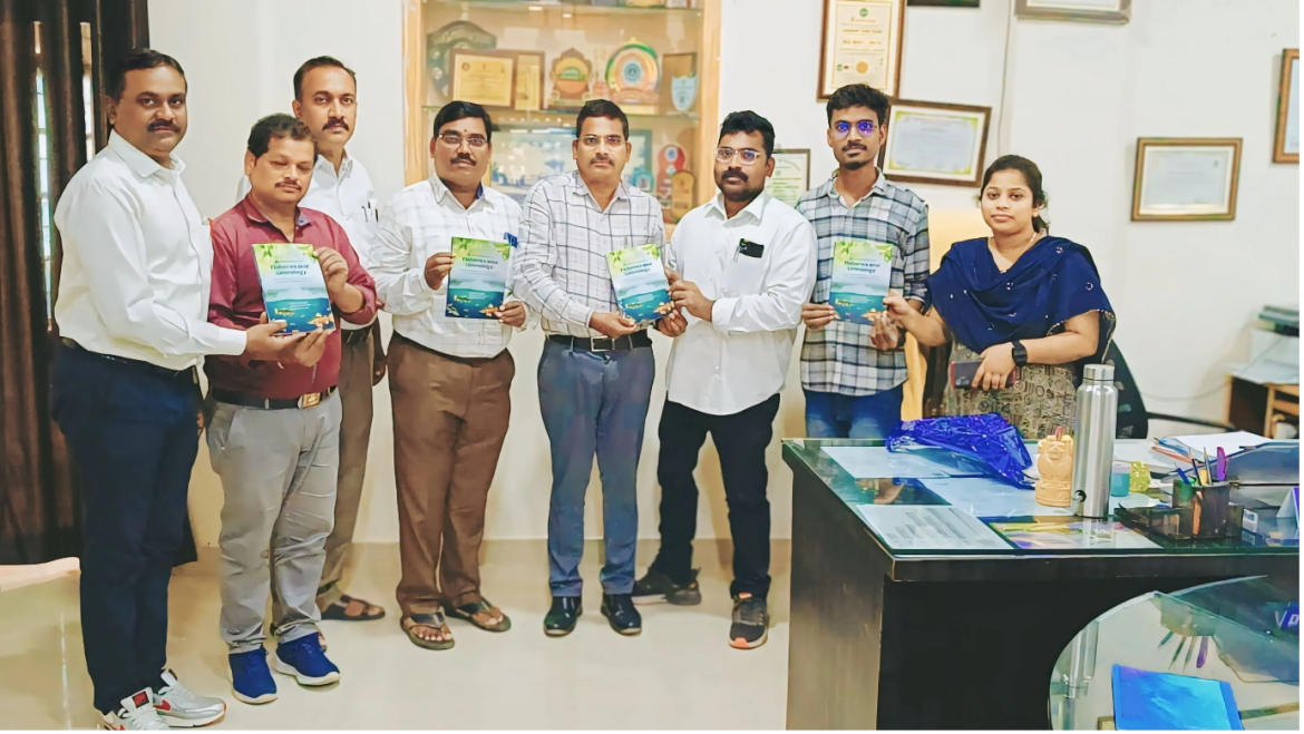 FISHERIES BOOKS LAUNCHED FOR FISHERY SCIENCE STUDENTS IN TELANGANA FISHERIES BOOKS LAUNCHED FOR FISHERY SCIENCE STUDENTS IN TELANGANA